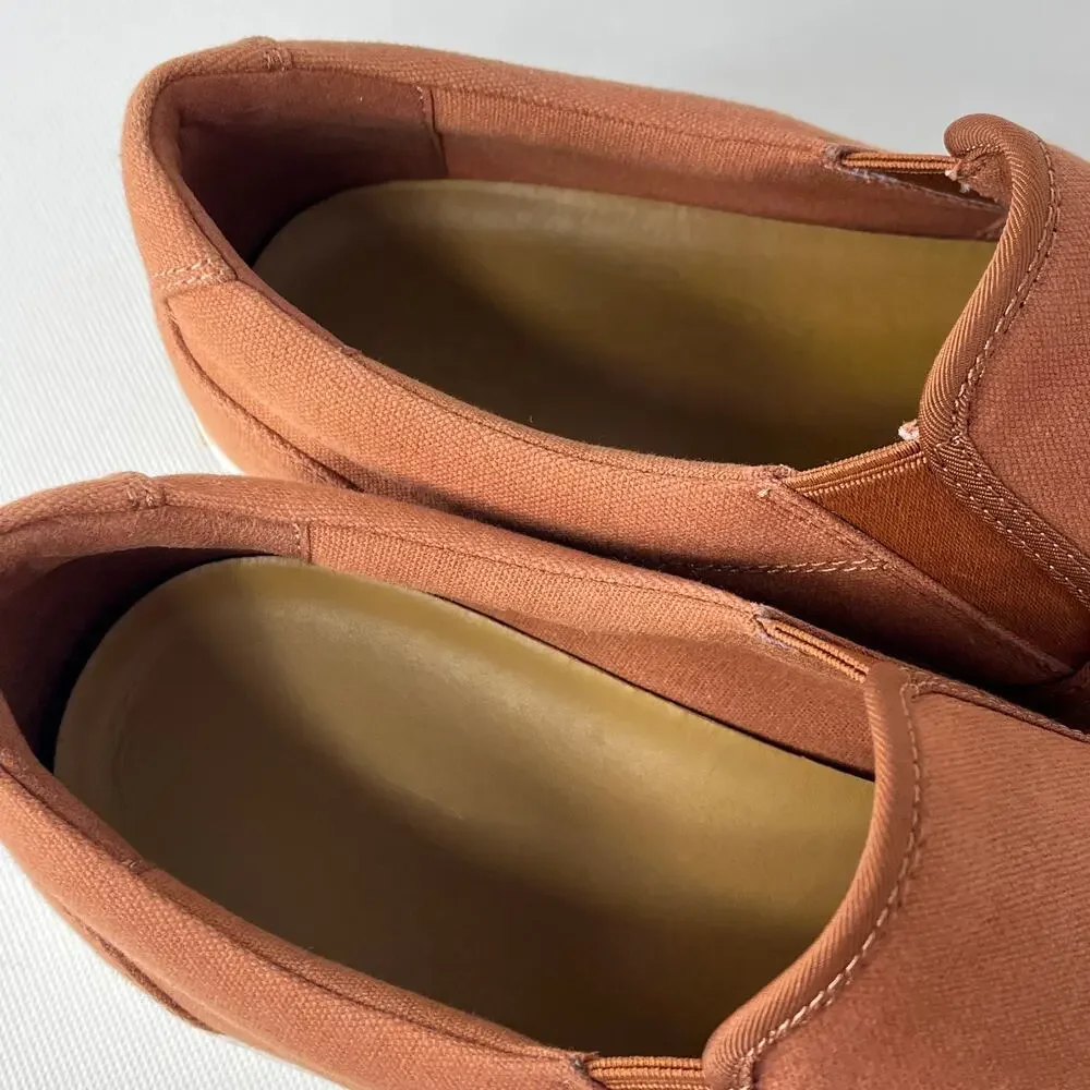 Greats Brooklyn Wooster Slip On Sneaker Canvas Brown